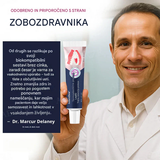 【👍Okrepi zobno protezo】(Prodaja z izgubo!)🔥AdhereDent® Termoplastično lepilo za proteze(Kupite 1, dobite 1 gratis)