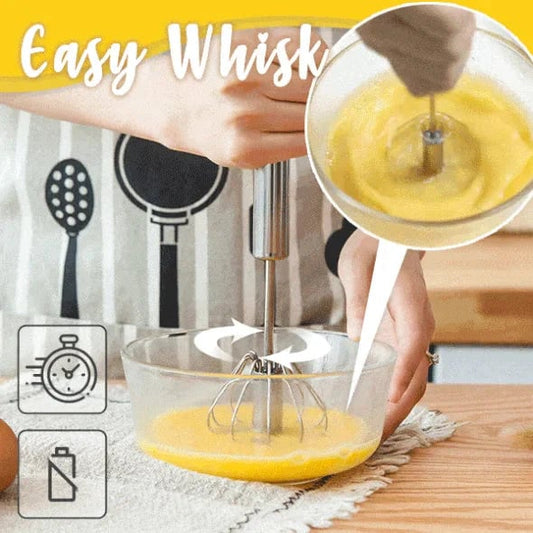 ??Stainless Steel Semi-Automatic Whisk - BUY 2 GET 2 FREE