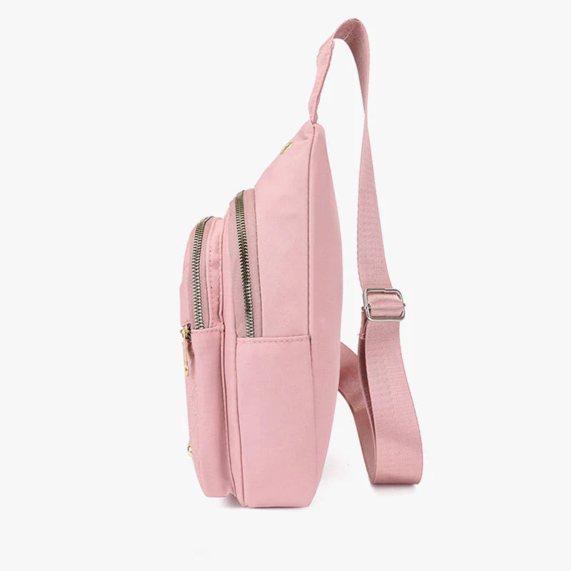【🔥Preprosta in elegantna!】👝Torba za čez ramo - velika prostornina, vodoodporna, možnost povezave s podatkovnim kablom