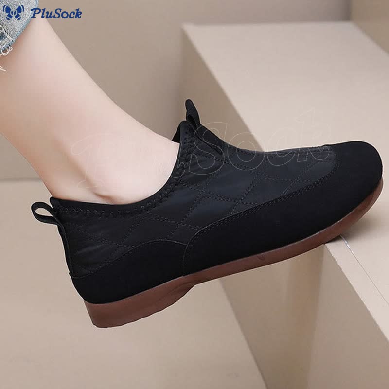 【🔥Ogrejte si noge】Slip-on, bombažni, mehki snežni škornji