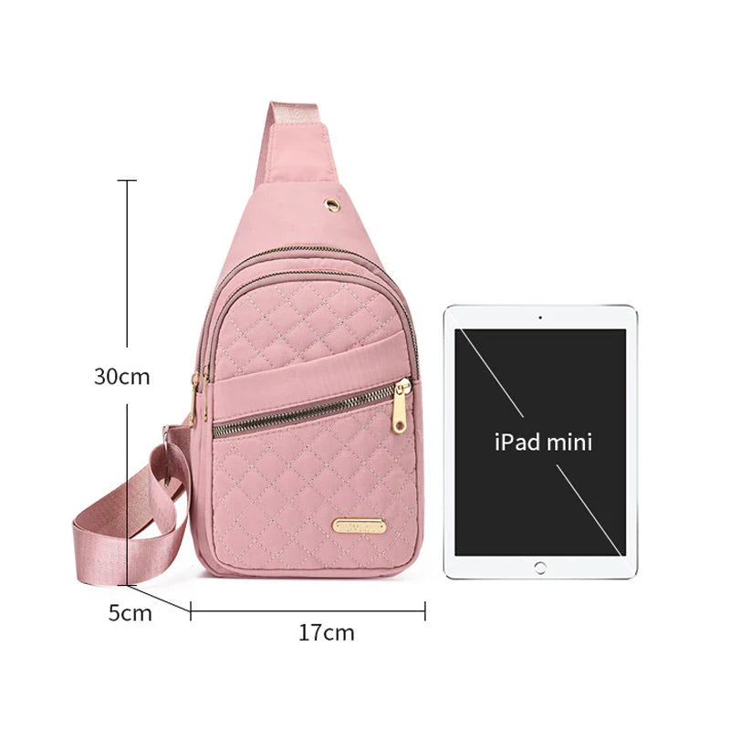 【🔥Preprosta in elegantna!】👝Torba za čez ramo - velika prostornina, vodoodporna, možnost povezave s podatkovnim kablom