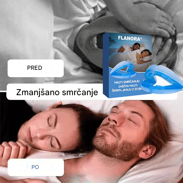 😴Nastavljiv ustnik proti smrčanju, univerzalna velikost
