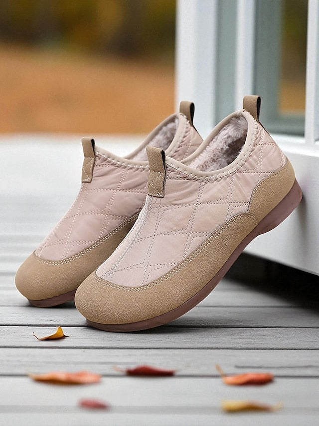 【🔥Ogrejte si noge】Slip-on, bombažni, mehki snežni škornji