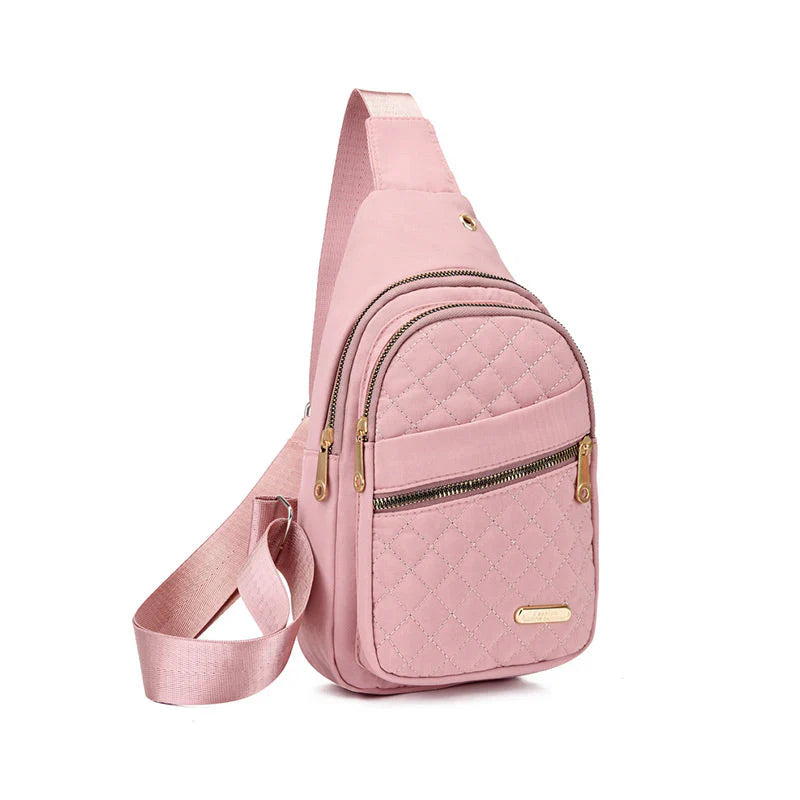 【🔥Preprosta in elegantna!】👝Torba za čez ramo - velika prostornina, vodoodporna, možnost povezave s podatkovnim kablom