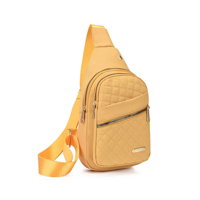 【🔥Preprosta in elegantna!】👝Torba za čez ramo - velika prostornina, vodoodporna, možnost povezave s podatkovnim kablom