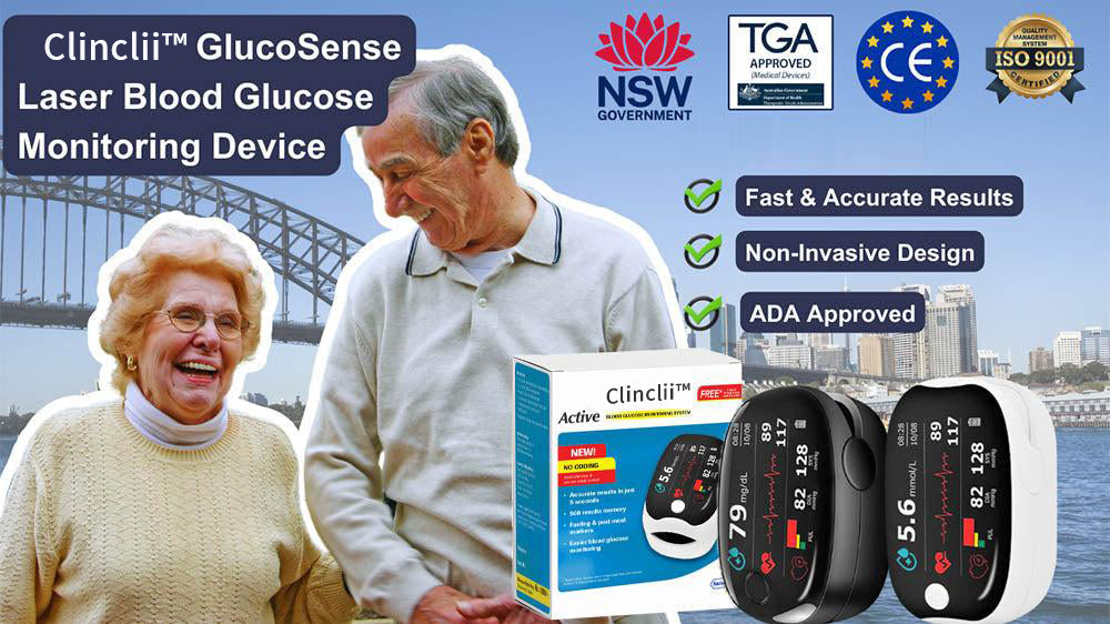 【✨Vedno spremljajte svoje zdravje】Clinclii™ GlucoSense Pulzni oksimeter s prstno sponko