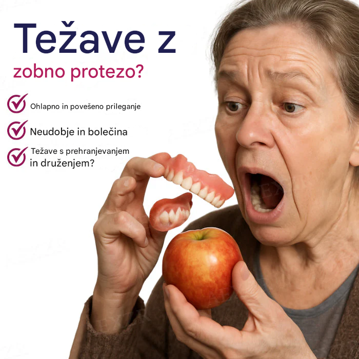 【👍Okrepi zobno protezo】(Prodaja z izgubo!)🔥AdhereDent® Termoplastično lepilo za proteze(Kupite 1, dobite 1 gratis)