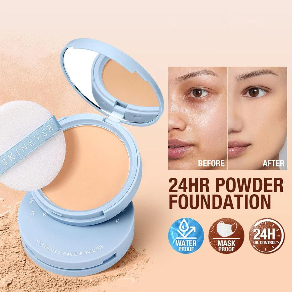Matte powder compact