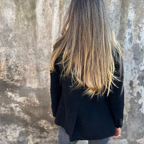 【✨Pripravite se na prihajajočo jesen in zimo🍂❄️】🔥Enobarvna jesensko-zimska volnena jakna z gumbi