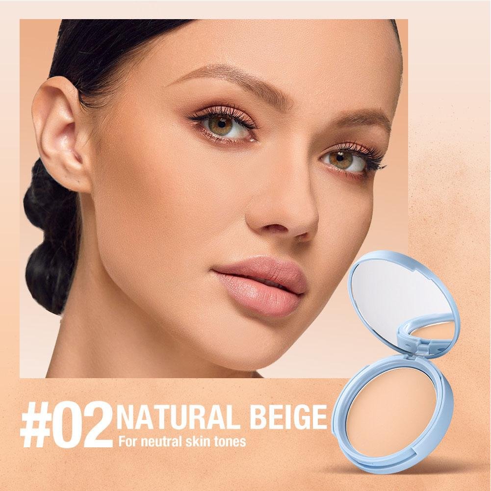 Matte powder compact