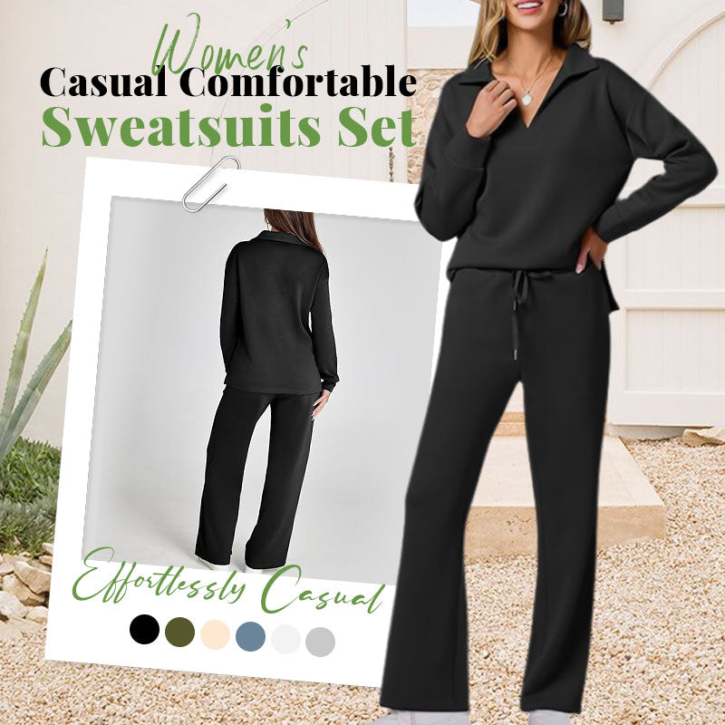 šSummer Sale Half PricešWomen's Casual Comfortable Sweatsuits Set