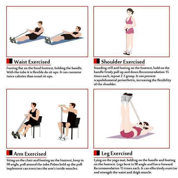 Wielofunkcyjna taśma fitness -  Skutecznie spala tłuszcz z brzucha