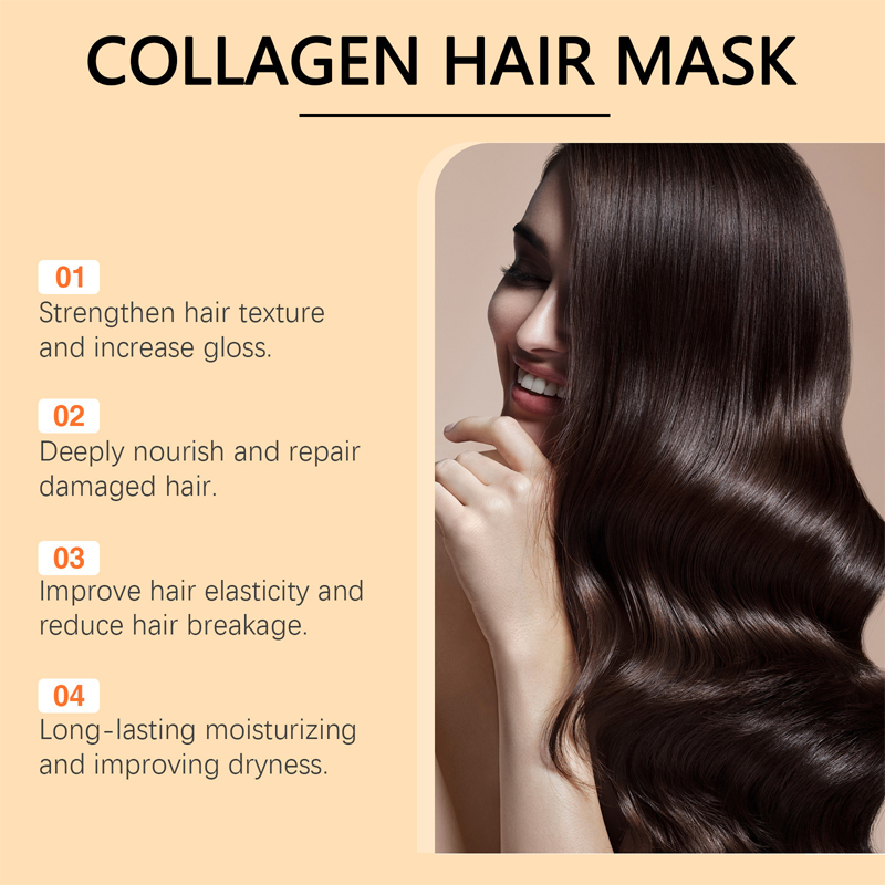 ?Last Day 50% OFF?Collagen Hair Mask for Dry & Damaged Hair