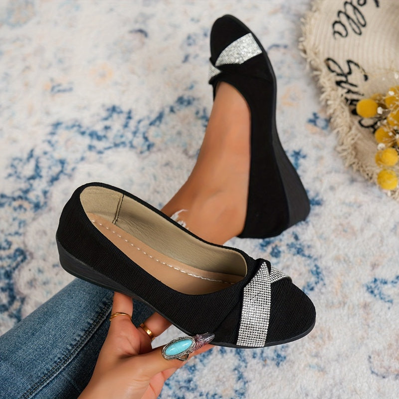 👡Lahki modni čevlji za ženske z okrasnimi kamni