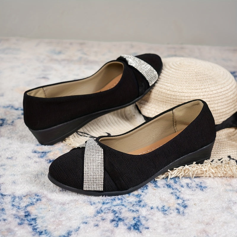 👡Lahki modni čevlji za ženske z okrasnimi kamni