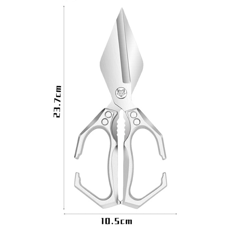【👍Večfunkcijske škarje】Vsestranske in trpežne kuhinjske škarje✂️