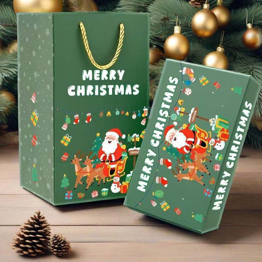 【🎅🎄Pohitite in se pripravite na božič! 】Edinstvena zložljiva darilna škatla za božič