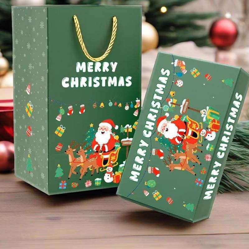 【🎅🎄Pohitite in se pripravite na božič! 】Edinstvena zložljiva darilna škatla za božič