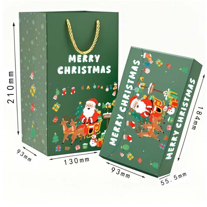 【🎅🎄Pohitite in se pripravite na božič! 】Edinstvena zložljiva darilna škatla za božič
