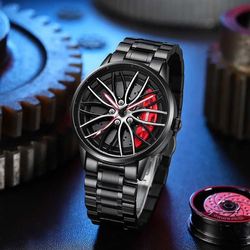 ⌚Darilna ura - popolna eleganca z dirkalnim volanom - čas je dragocen