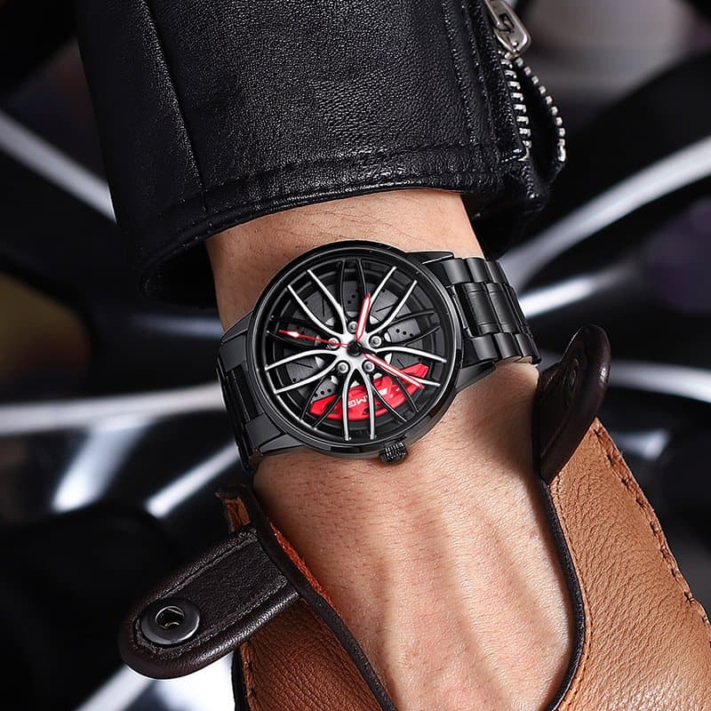 ⌚Darilna ura - popolna eleganca z dirkalnim volanom - čas je dragocen