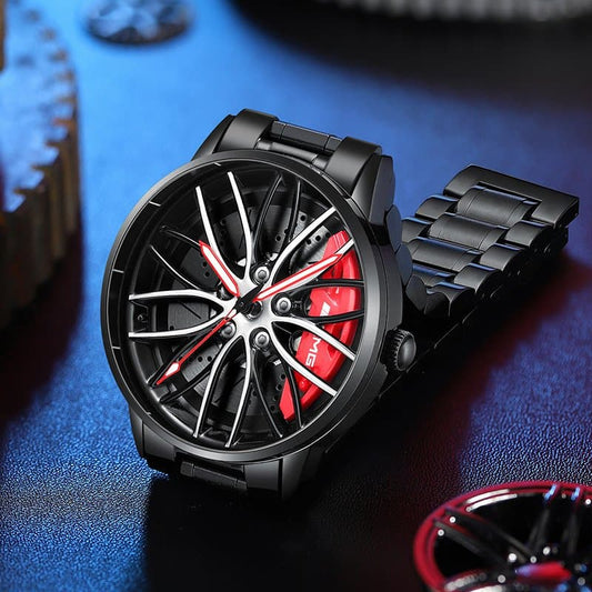 ⌚Darilna ura - popolna eleganca z dirkalnim volanom - čas je dragocen