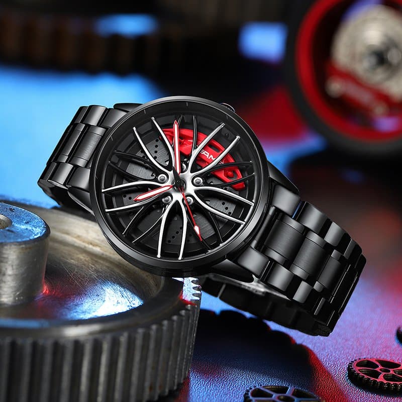 ⌚Darilna ura - popolna eleganca z dirkalnim volanom - čas je dragocen