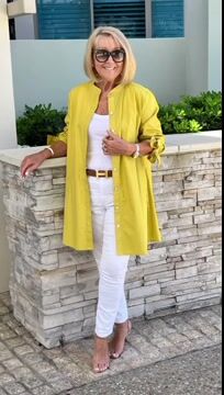 【🔥Elegantna in stilska】✨Enobarvna dolga bombažna srajca