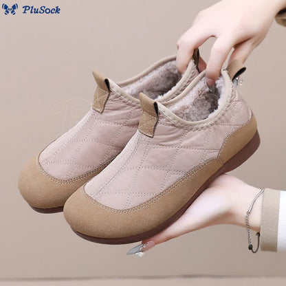 【🔥Ogrejte si noge】Slip-on, bombažni, mehki snežni škornji