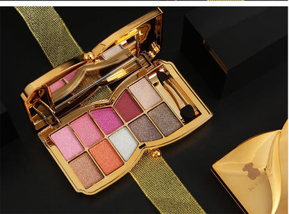 ?LAST DAY 49% OFF✨10 Colors Sparkle Shimmer Eyeshadow Palette