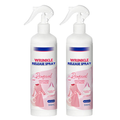 🌿 Utálsz vasalni? – Ránctalanító spray kíméletes szövetekhez, vasalás nélkül!