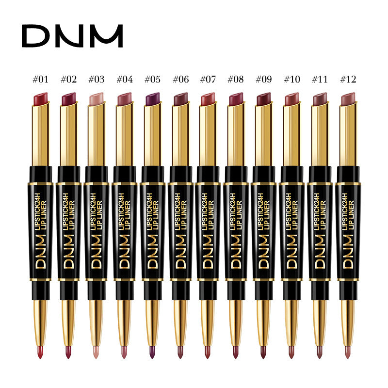?2-in-1 Waterproof Lipstick Lip Liner