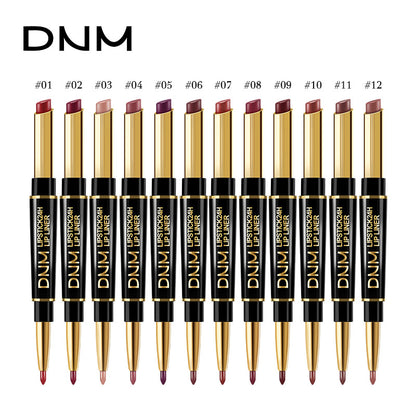 ?2-in-1 Waterproof Lipstick Lip Liner