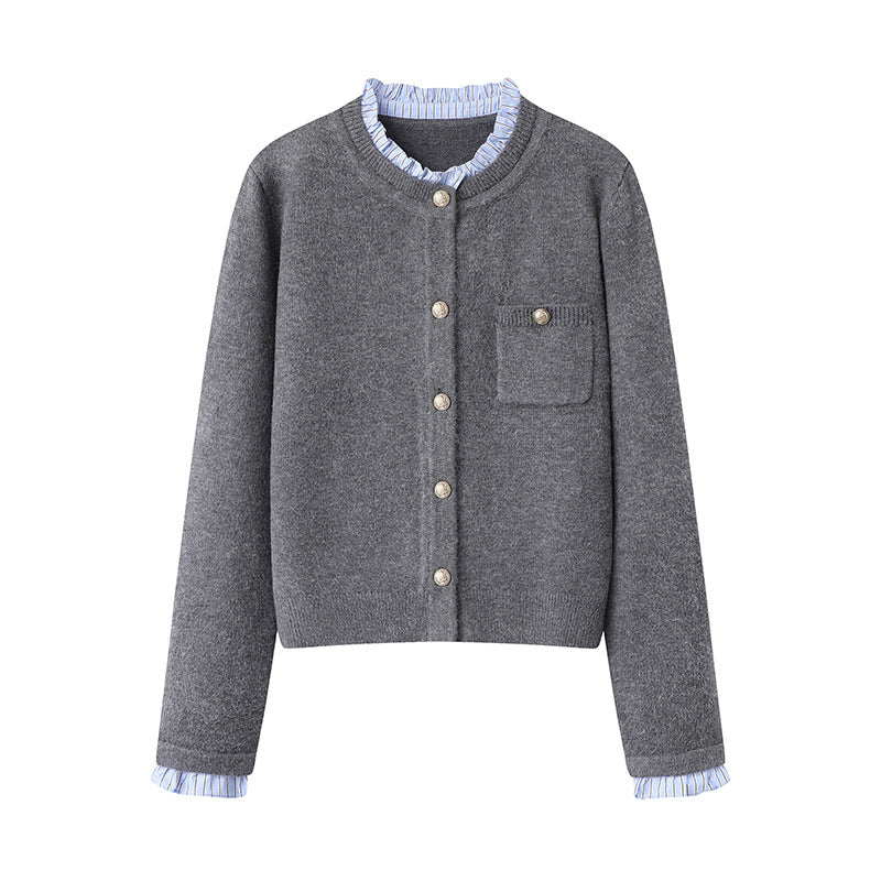 [🔥Jesenski must-have🍂] Pletena jopica z gumbi