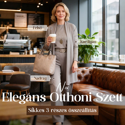 🎁Ingyenes nyaklánc💝Hosszú kardigán szett, háromrészes