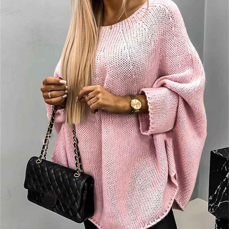 【🔥Topel in udoben】✨Eleganten ženski pleteni pulover
