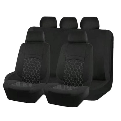 🚗 Univerzális, 9 darabból álló autóüléshuzat-készlet, 5 üléses modellekhez alkalmas 🛡️