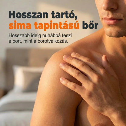 Kíméletes szőrtelenítő krém férfiaknak – irritációmentes