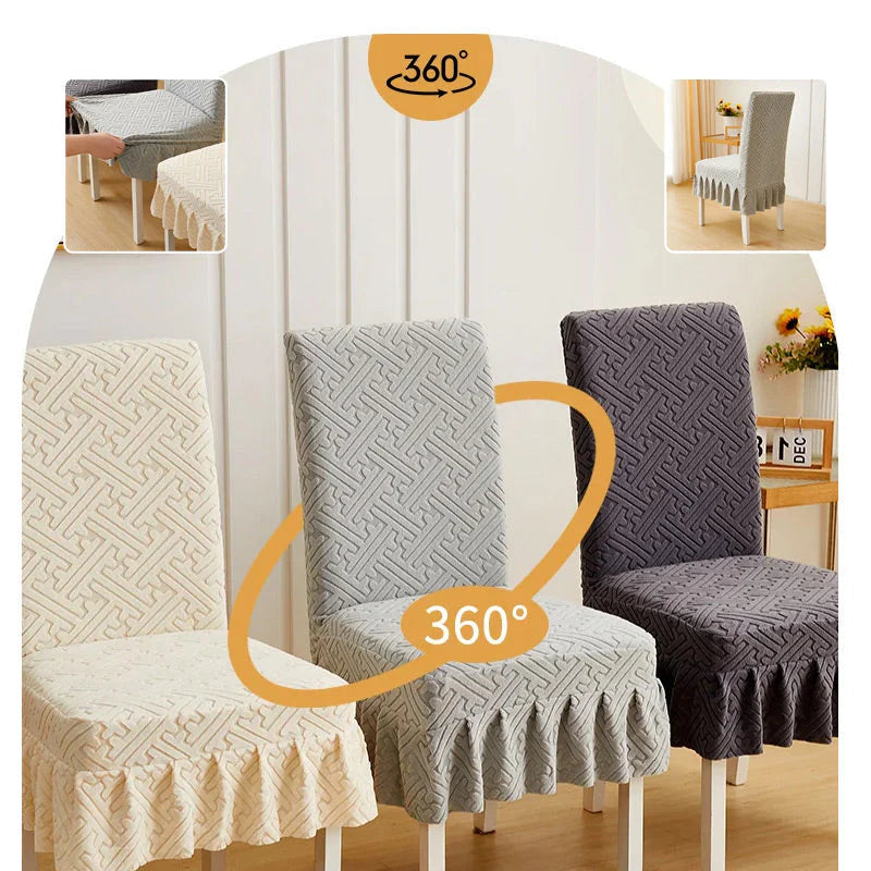 🪑Univerzális, puha huzat magas háttámlájú székekhez
