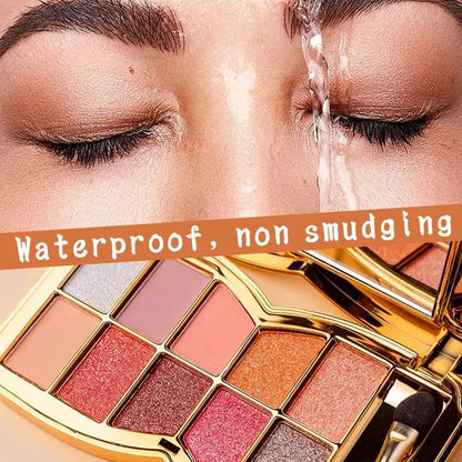 ?LAST DAY 49% OFF✨10 Colors Sparkle Shimmer Eyeshadow Palette