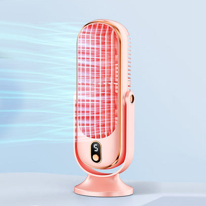 ❄️5 fokozatú hordozható asztali légkondicionáló ventilátor, otthoni és irodai használatra ✨