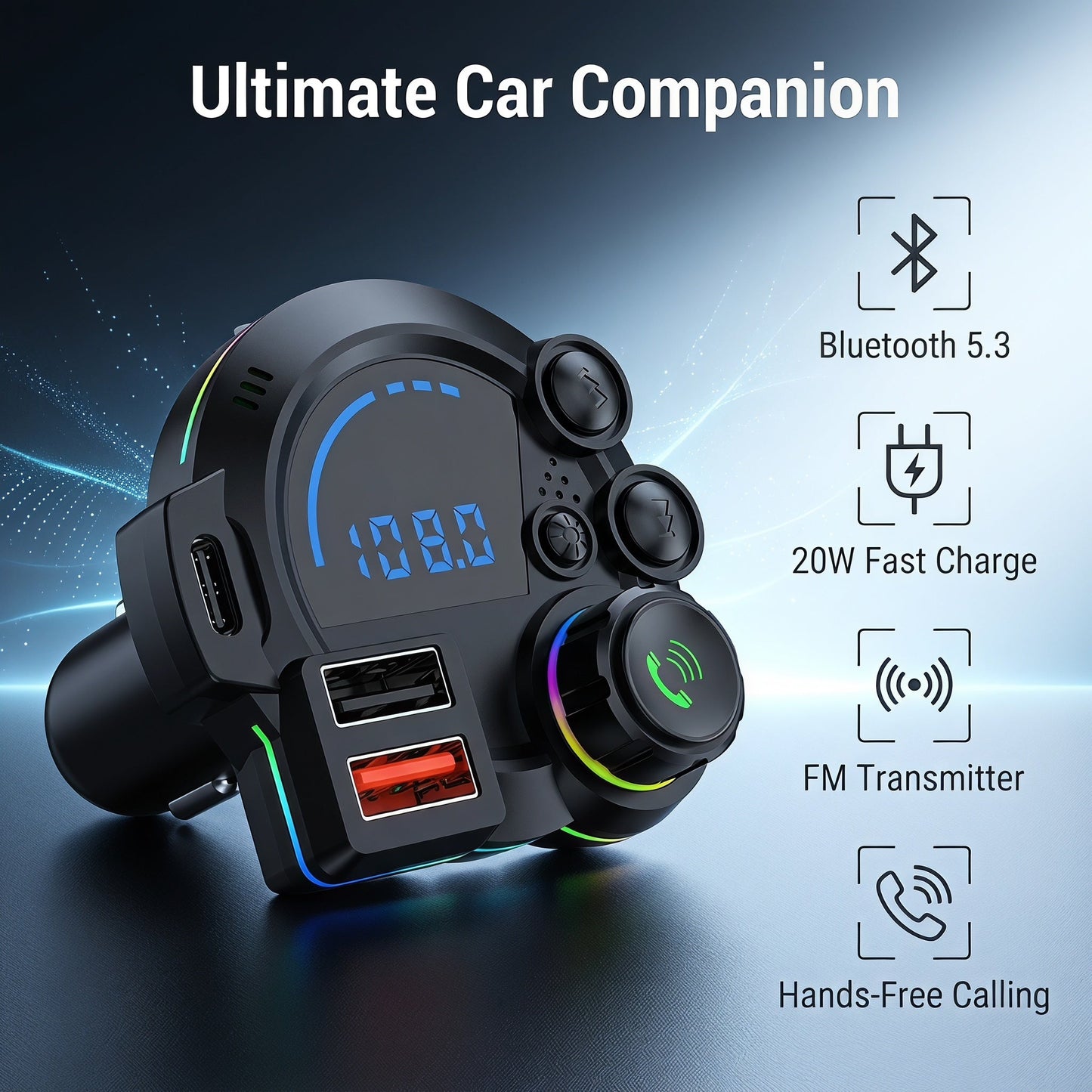 Autós Bluetooth FM-adó | BLUELINK