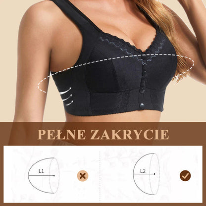 【✨1+1 gratis】Prozračan i udoban grudnjak za žene s kopčanjem sprijeda