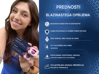 (🔥Kupite 1, dobite 1 gratis🔥)【👍Naj bodo vaše proteze varnejše in trpežnejše! 】🔥AdhereDent® Termoplastično lepilo za proteze