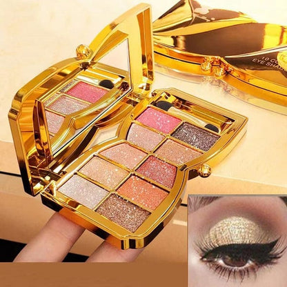 ?LAST DAY 49% OFF✨10 Colors Sparkle Shimmer Eyeshadow Palette