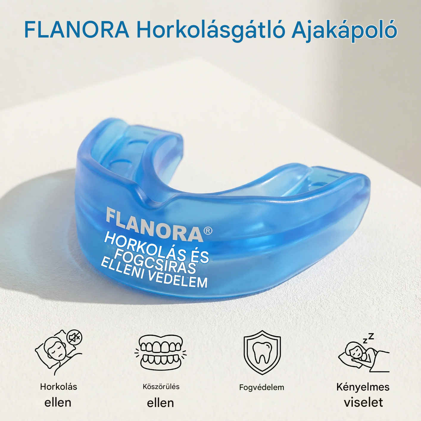 🎁Vásárolj egyet, kapsz egyet ingyen😴 Flanora horkolásgátló készülék