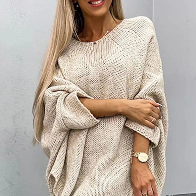 【🔥Topel in udoben】✨Eleganten ženski pleteni pulover