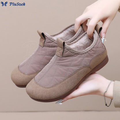 【🔥Ogrejte si noge】Slip-on, bombažni, mehki snežni škornji