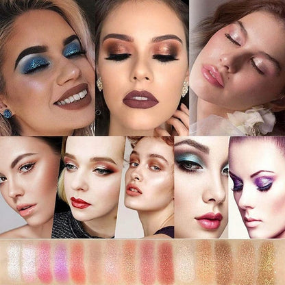 ?LAST DAY 49% OFF✨10 Colors Sparkle Shimmer Eyeshadow Palette