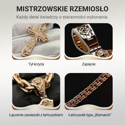 【🎁Božična ponudba🎄】Ogrlica z obeskom, ki prikazuje Jezusa